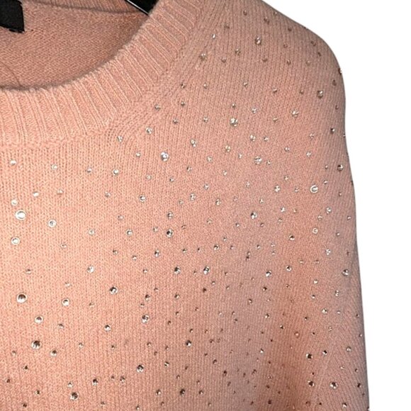 NWT J Crew Blush Gemstone Sweater in Supersoft Yarn - Picture 4 of 8